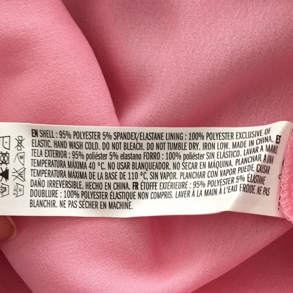 NWT English Factory pink ruffle tiered maxi dress M Vici Caprice dress - Picture 13 of 13